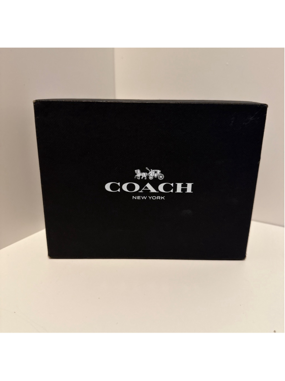 NEW Coach Black Patent Crinkle Leather Snap Wallet CCL79 NWT Zip Coin NWT - Picture 8 of 9